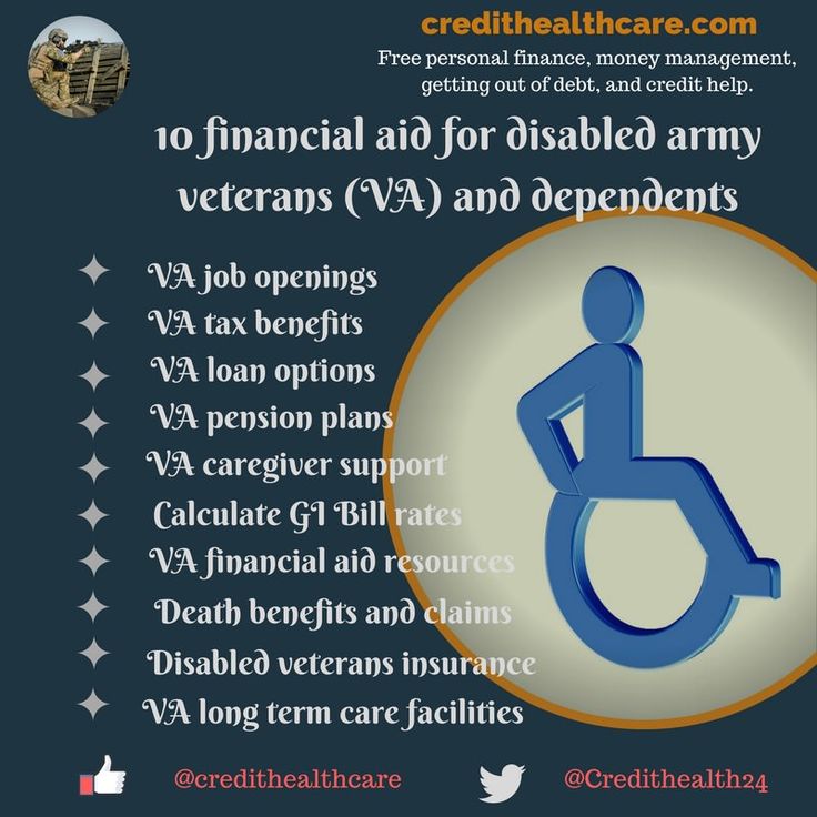 10 ways to get financial aid for disabled army veterans (VA) and ...