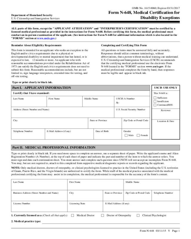 2021 Disability Certificate Form
