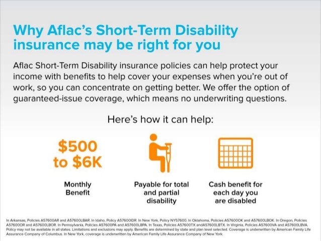 Aflac short term disability insurance