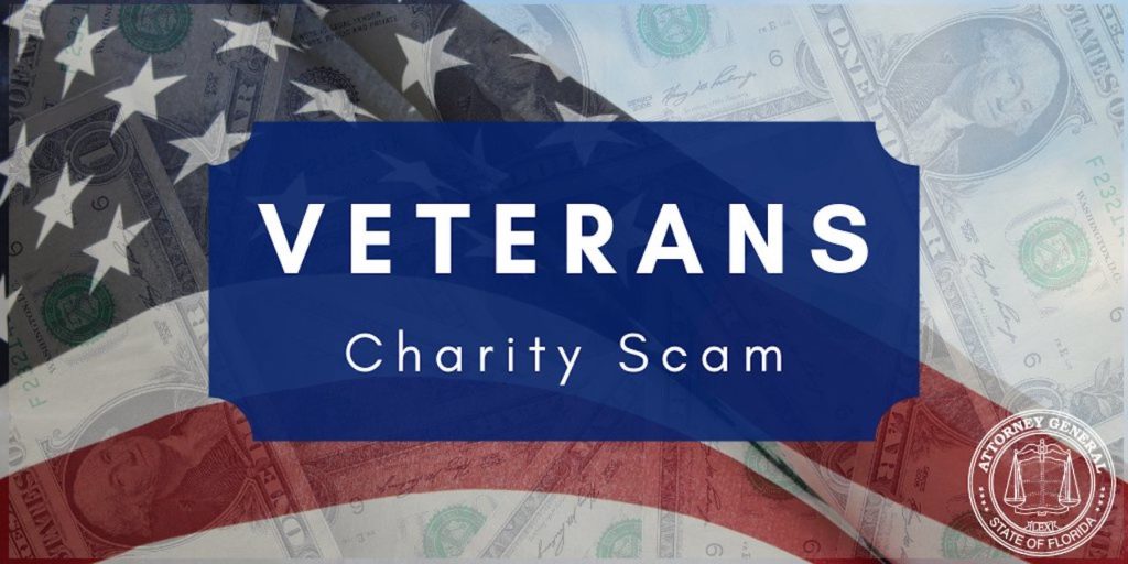 Attorney General Moody Continues to Combat Fraudulent Veterans Charities