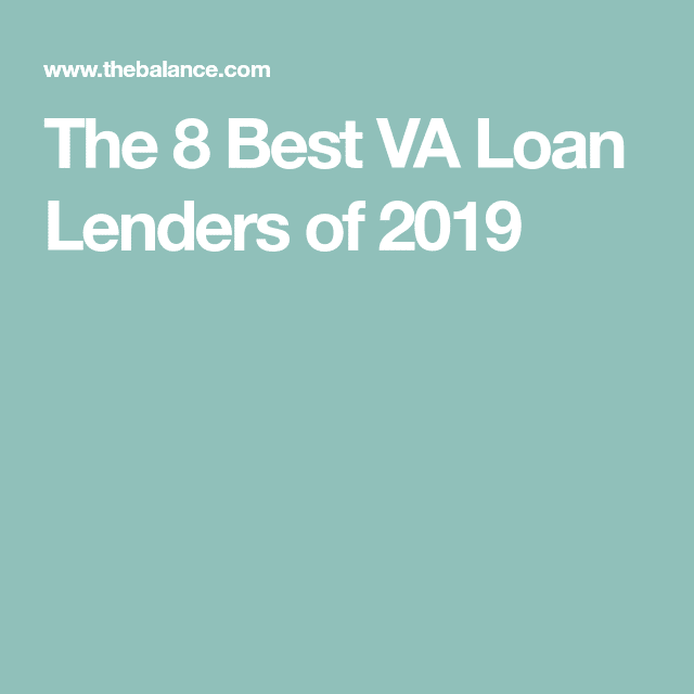 Best Va Loan Lenders