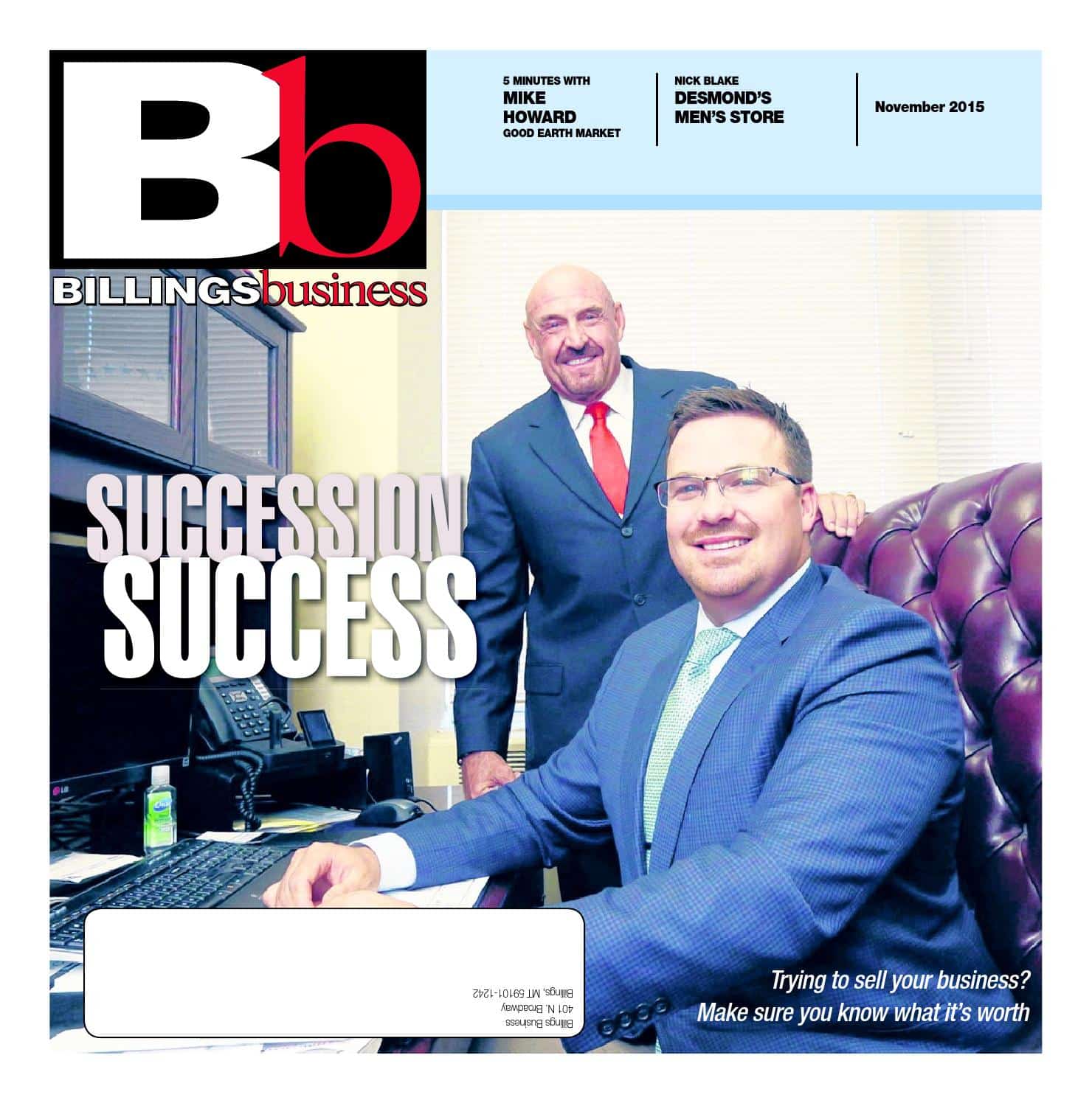 Billings Business November 2015 by Billings Gazette