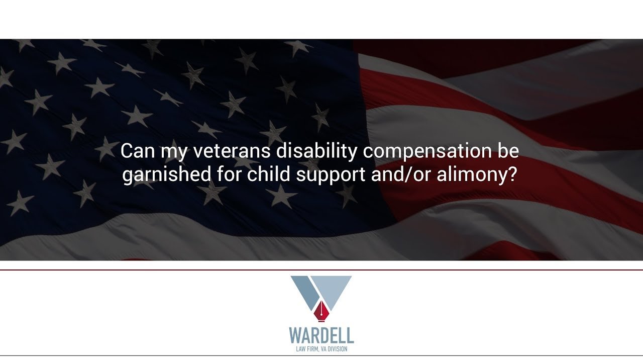 Can my veterans disability compensation be garnished for ...