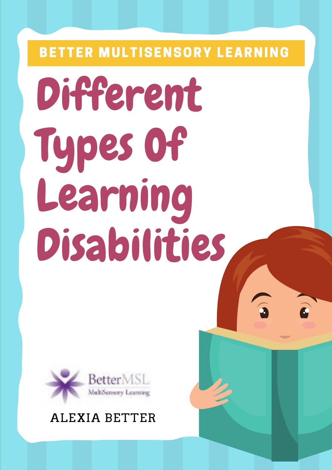 Different Types Of Learning Disabilities by ...