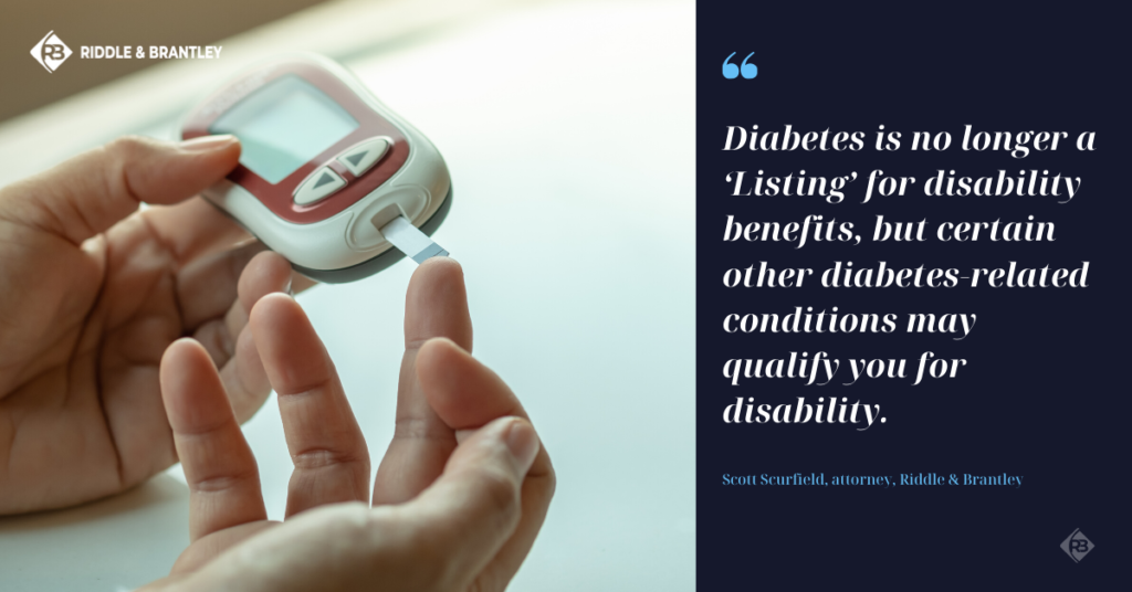 Disability for Diabetes: How to Qualify