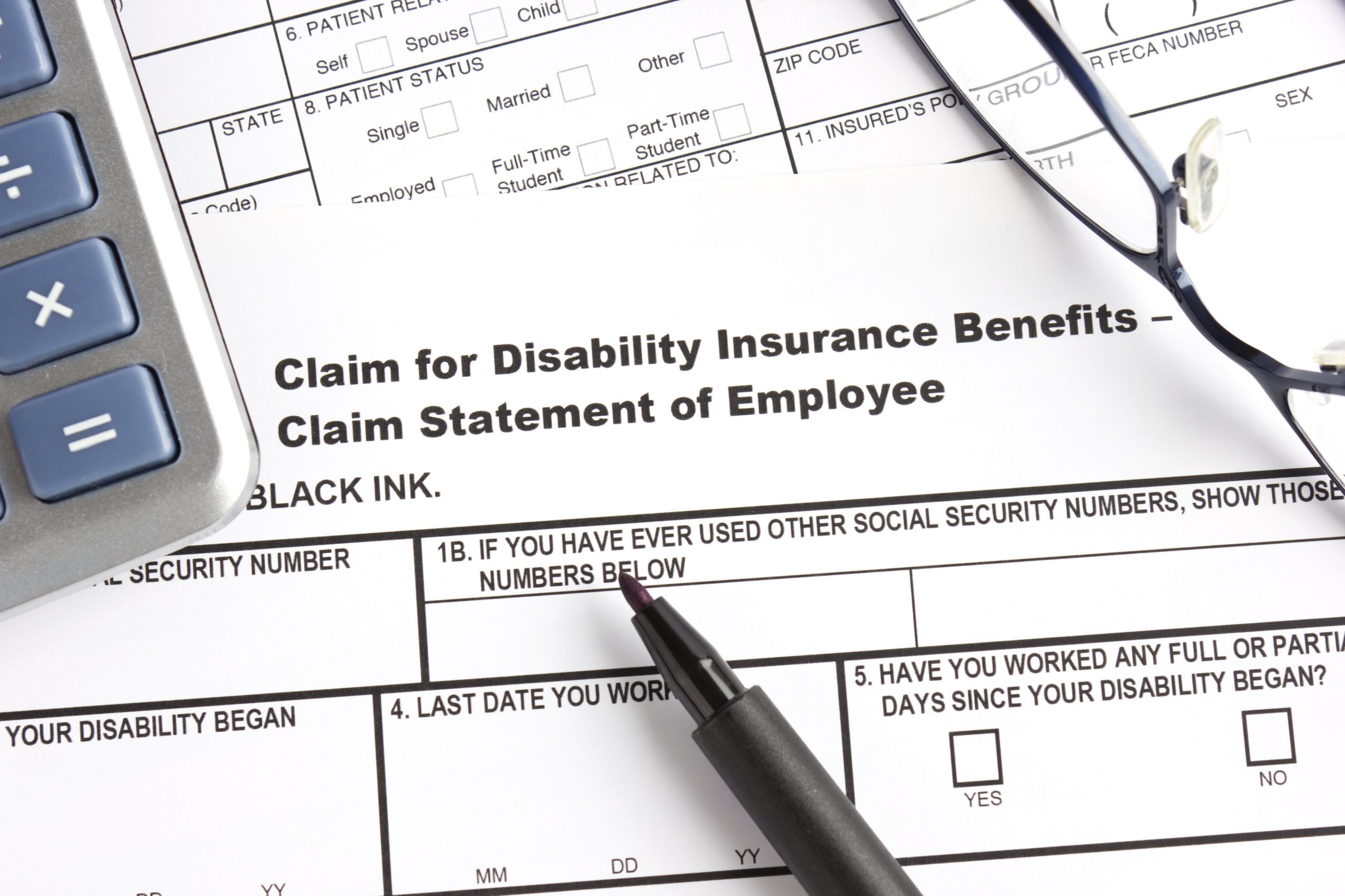 Disability insurance claim form â Schiffman Law Office