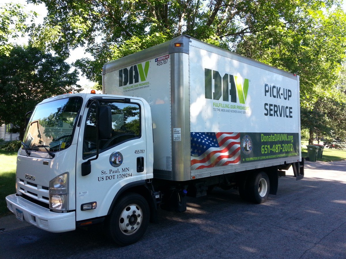 Disabled American Veterans Donations Pick Up Service