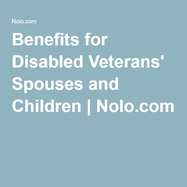 Disabled Veteran Dependent Medical Benefits