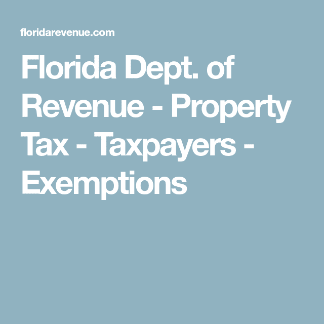 Do Veterans Get A Discount On Property Taxes In Florida