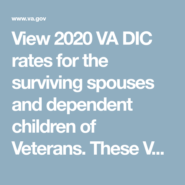 Do Veterans Spouses Get Death Benefits