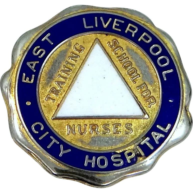 East Liverpool, Ohio City Hospital Nurses Training School Pin : Mur ...