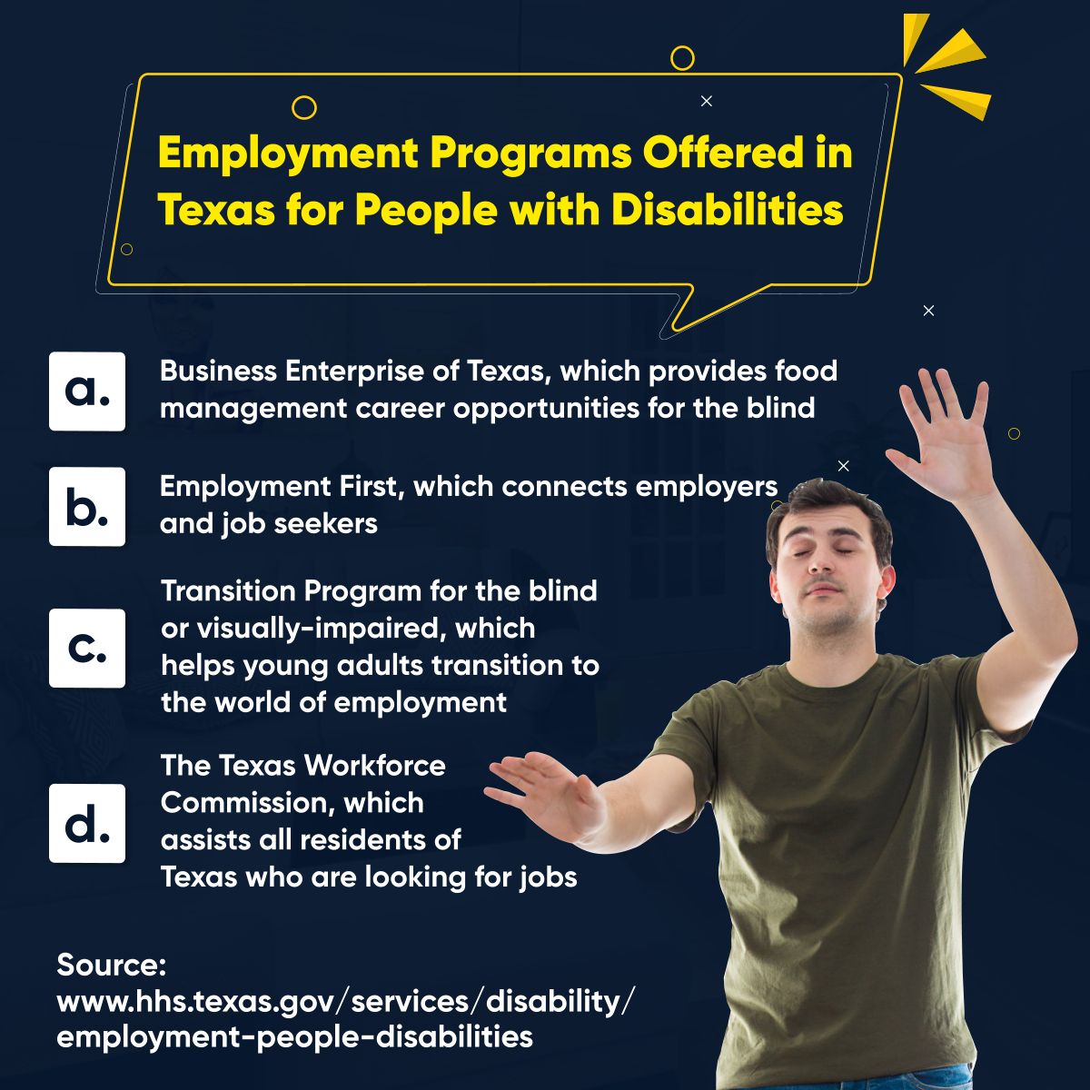 Employment Programs Offered in Texas for People with Disabilities # ...
