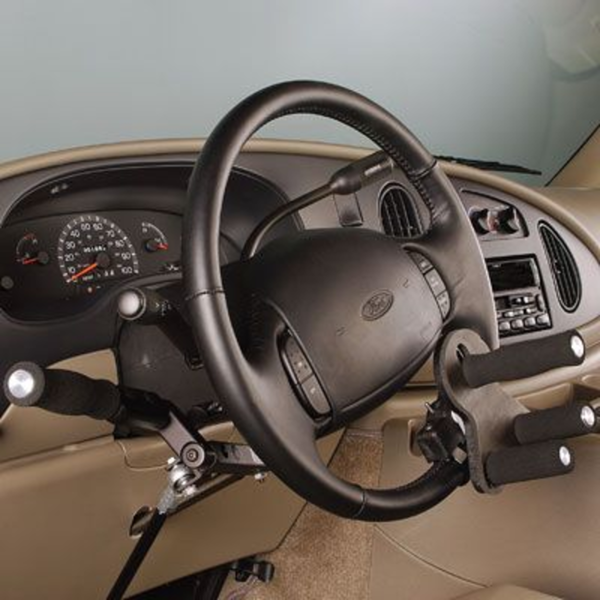 Handicap Hand Controls for Cars and Disabled Drivers