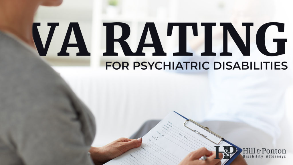 How Does VA Determine A Psychiatric Disability Rating ...