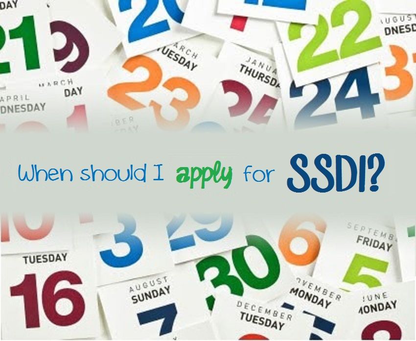 How Long Should I To Wait To Apply For SSDI Benefits ...