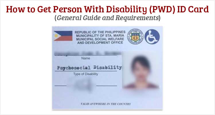 How to Get Person With Disability (PWD) ID Card ...