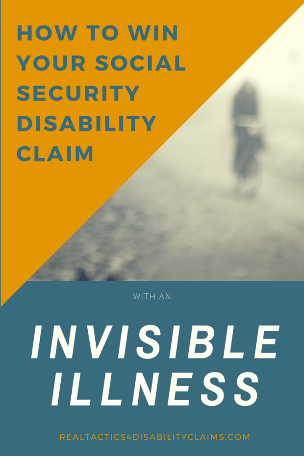How to Win Social Security With An Invisible Illness