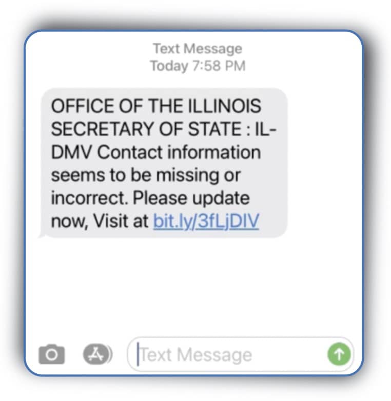 Illinois Secretary of State Warns of Text Message, Email Scams  NBC ...
