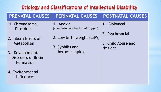 Intellectual disability