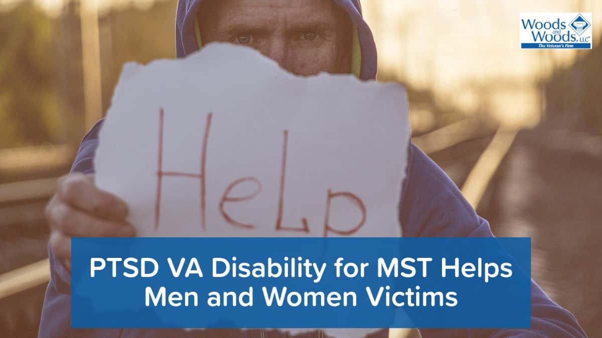 Male Victims of Military Sexual Trauma (MST) Can Get VA Disability for ...