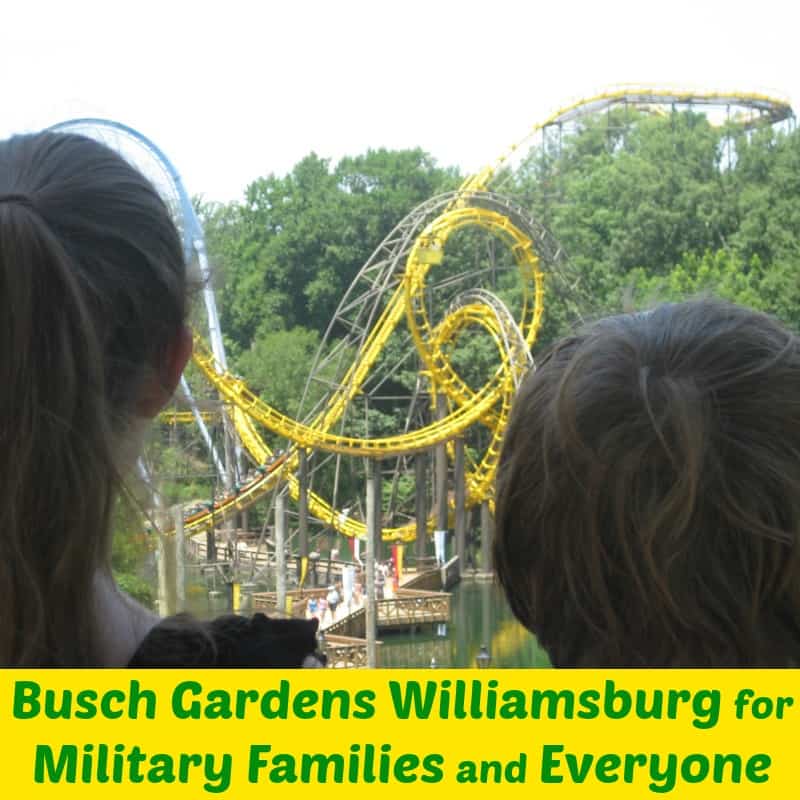 Military Busch Gardens Williamsburg Va
