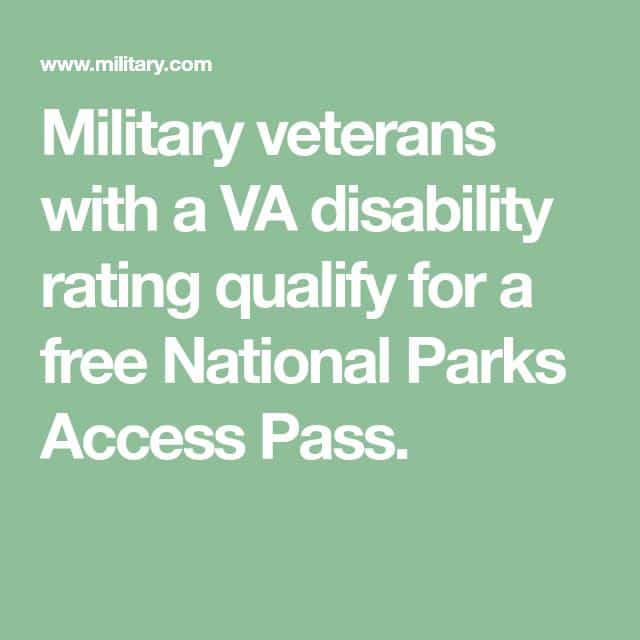 Military veterans with a VA disability rating qualify for a free ...