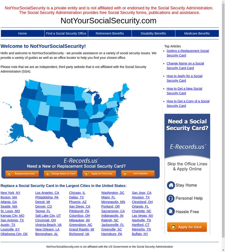 Pin by Not Your Social Security on Social Security Location Guides USA ...