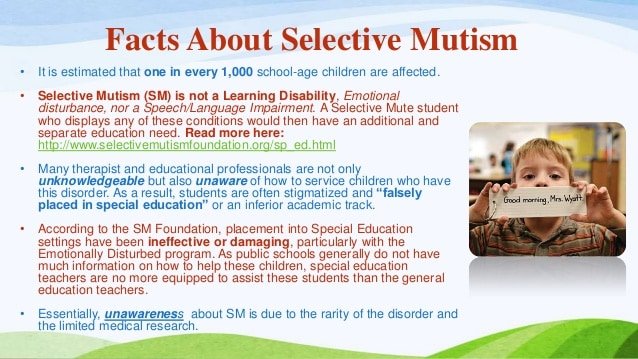 Selective mutism[1]