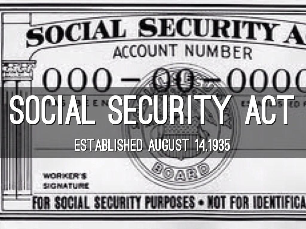 Social Security Act by Jason Vazquez