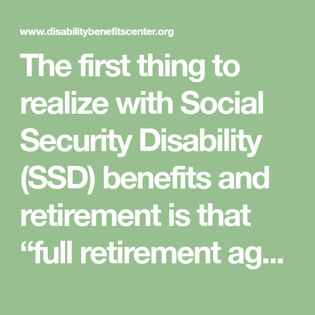 The first thing to realize with Social Security Disability (SSD ...