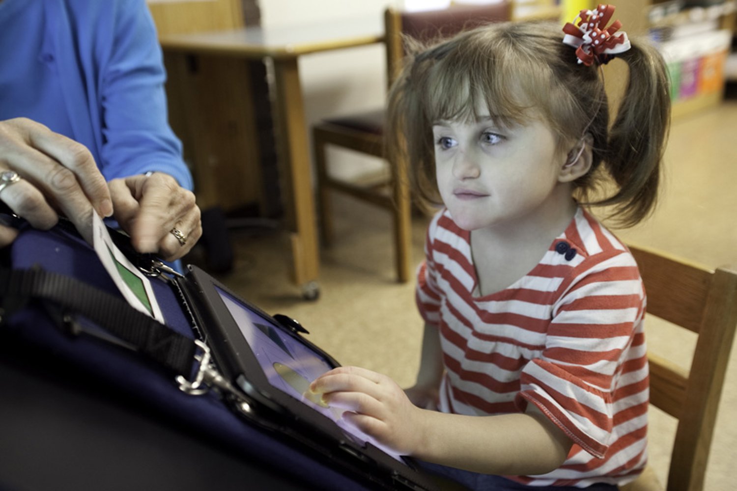 The Use of AAC with Students with Visual Impairments and ...
