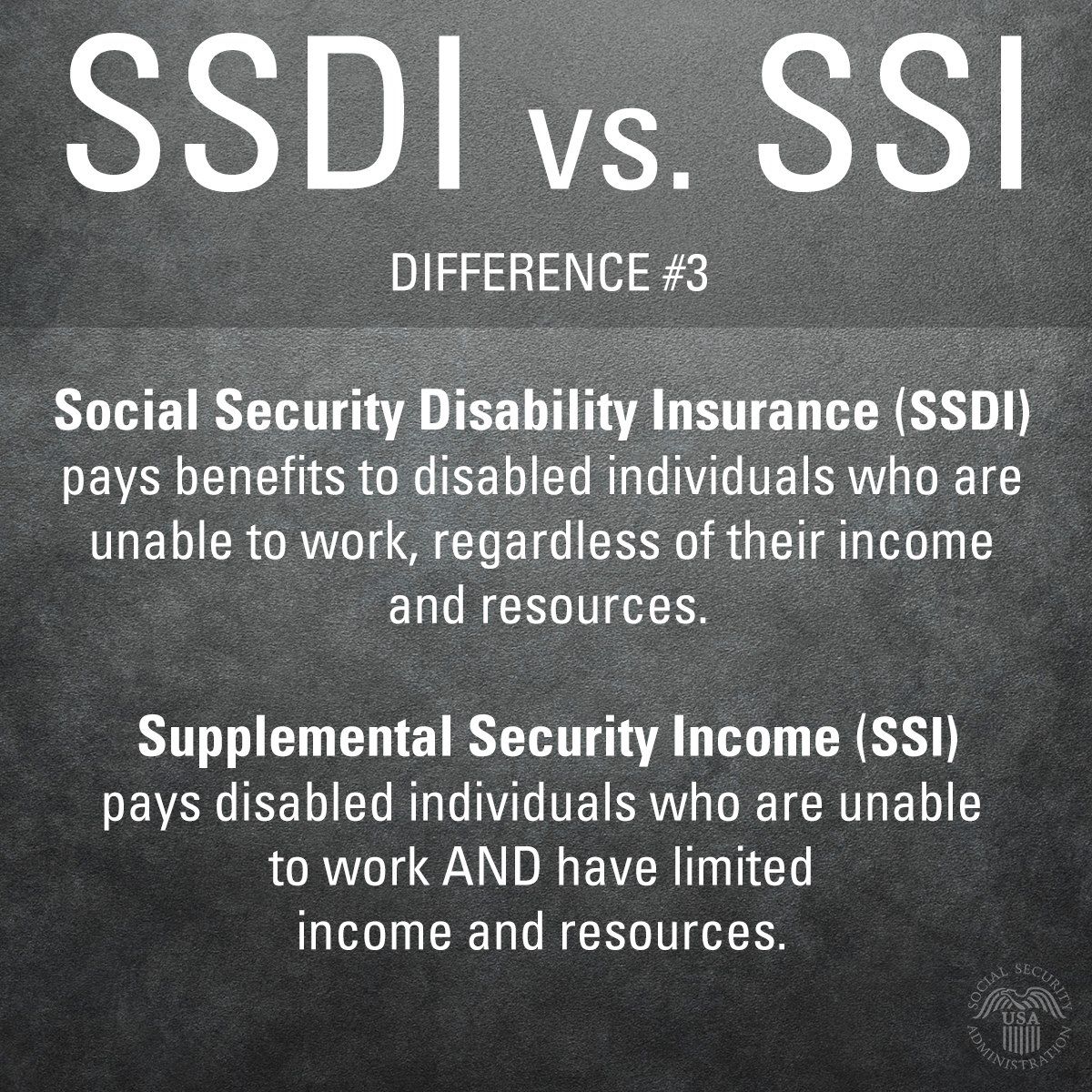 There are many differences between the Social Security ...