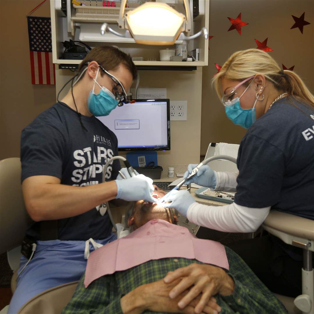 Toledo dentist serves Stars, Stripes and Smiles