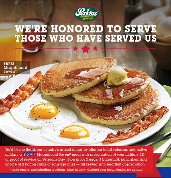 Veterans Day Free Meals 2022, Restaurants Free Veterans Day Meals ...