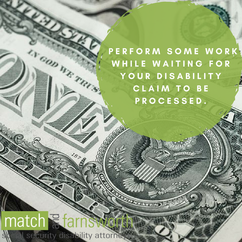 Work While Waiting to Receive Disability Benefits
