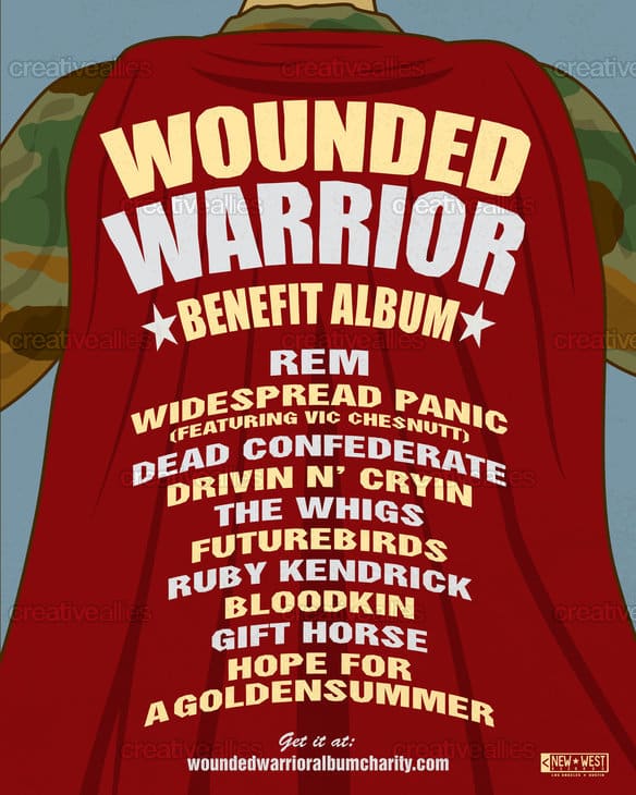Wounded Warrior Charity Poster by daledlv